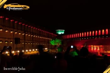 Light and Sound Show at Cellular Jail