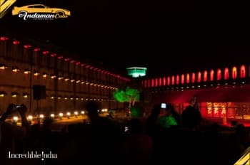 Cellular Jail Laser Light and Sound Show