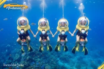 Under Water Scooter in Andaman